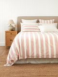 After Glow Duvet Cover Set | Pink Natural-1