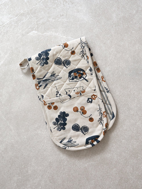 Antipasto Double Oven Glove | Multi-1