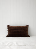 Belvedere Velvet Standard Pillowcase | Cocoa-1