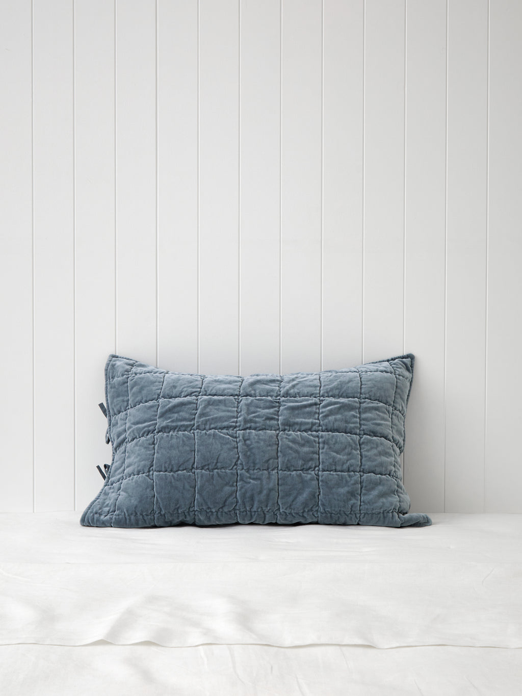Belvedere Velvet Standard Pillowcase | Haze-1