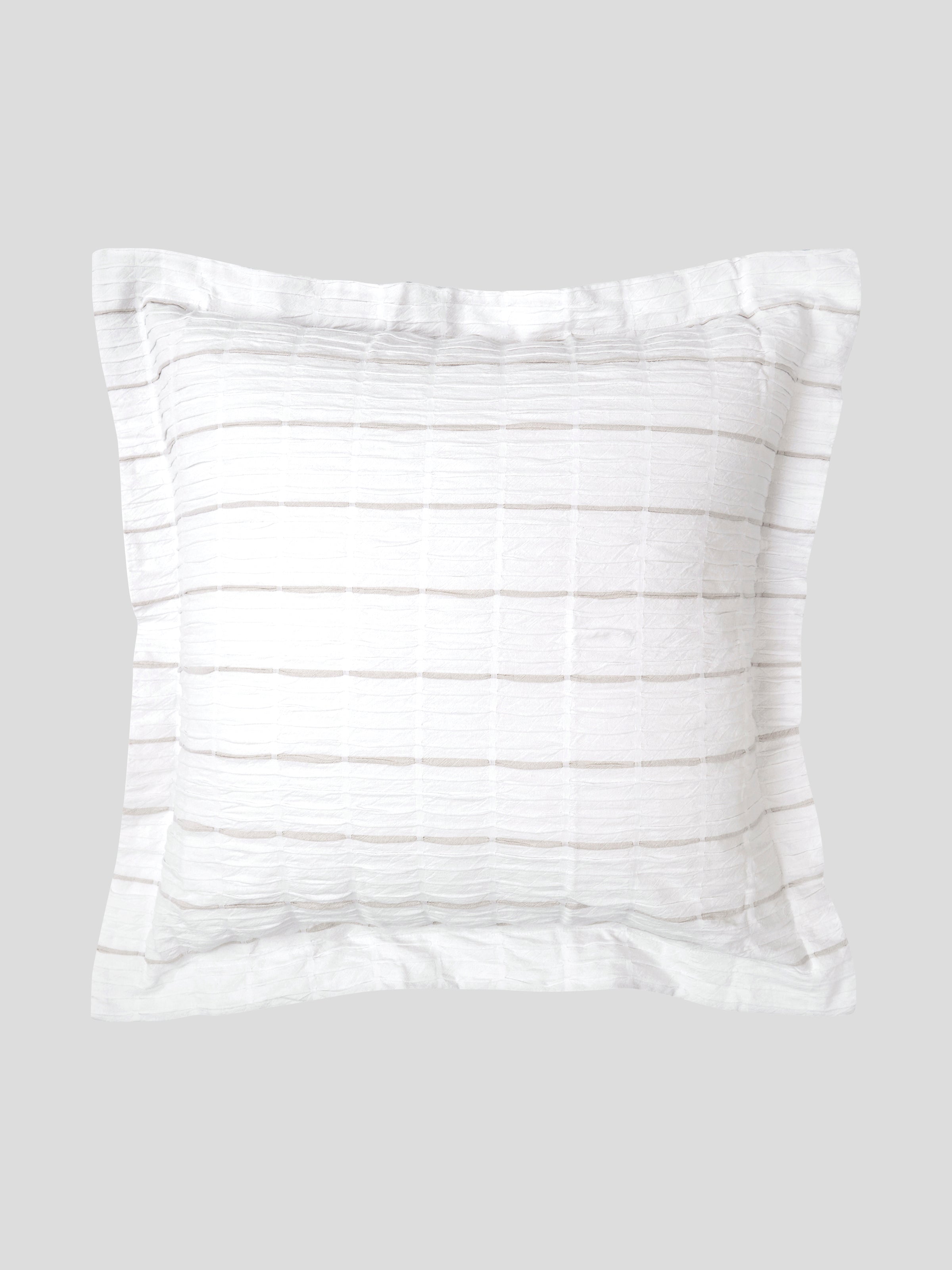 Brunswick European Pillowcase | Natural White-1