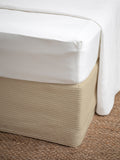 Bungalow Bed Skirt | Stone-1
