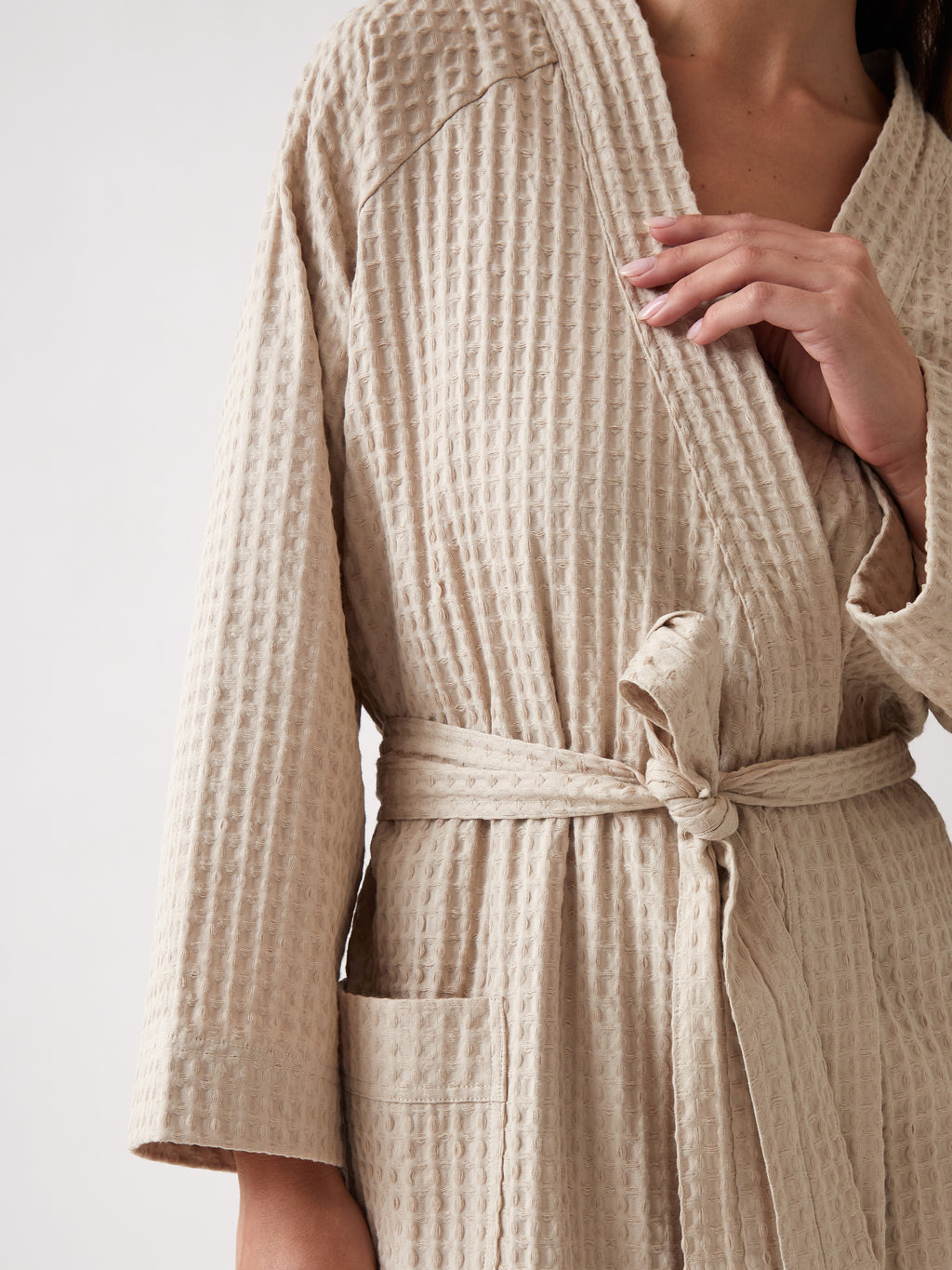 Clooney Robe | Natural-2