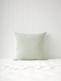Clover European Pillowcase | Green Gingham-1