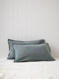 Deepwater Standard Pillowcase Set | Blue-1