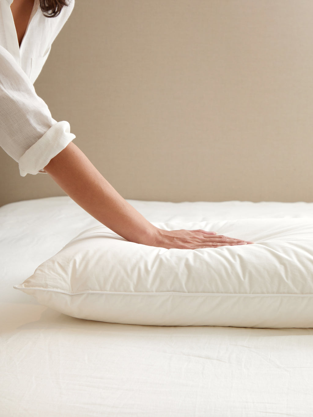 Downtime Core Standard Feather Pillow Inner | White-2