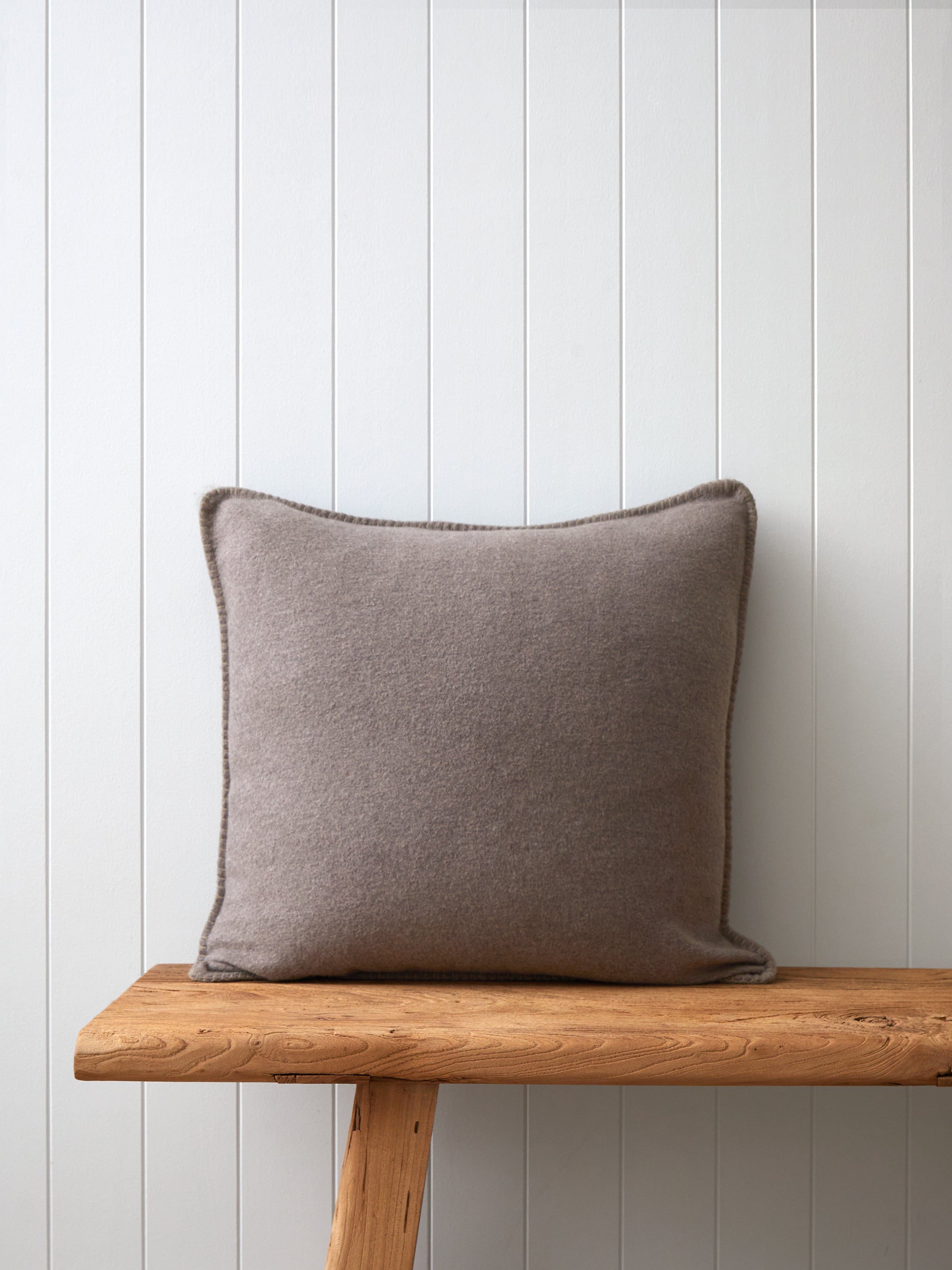 Featherston Large Square Cushion Cover | Fawn-1