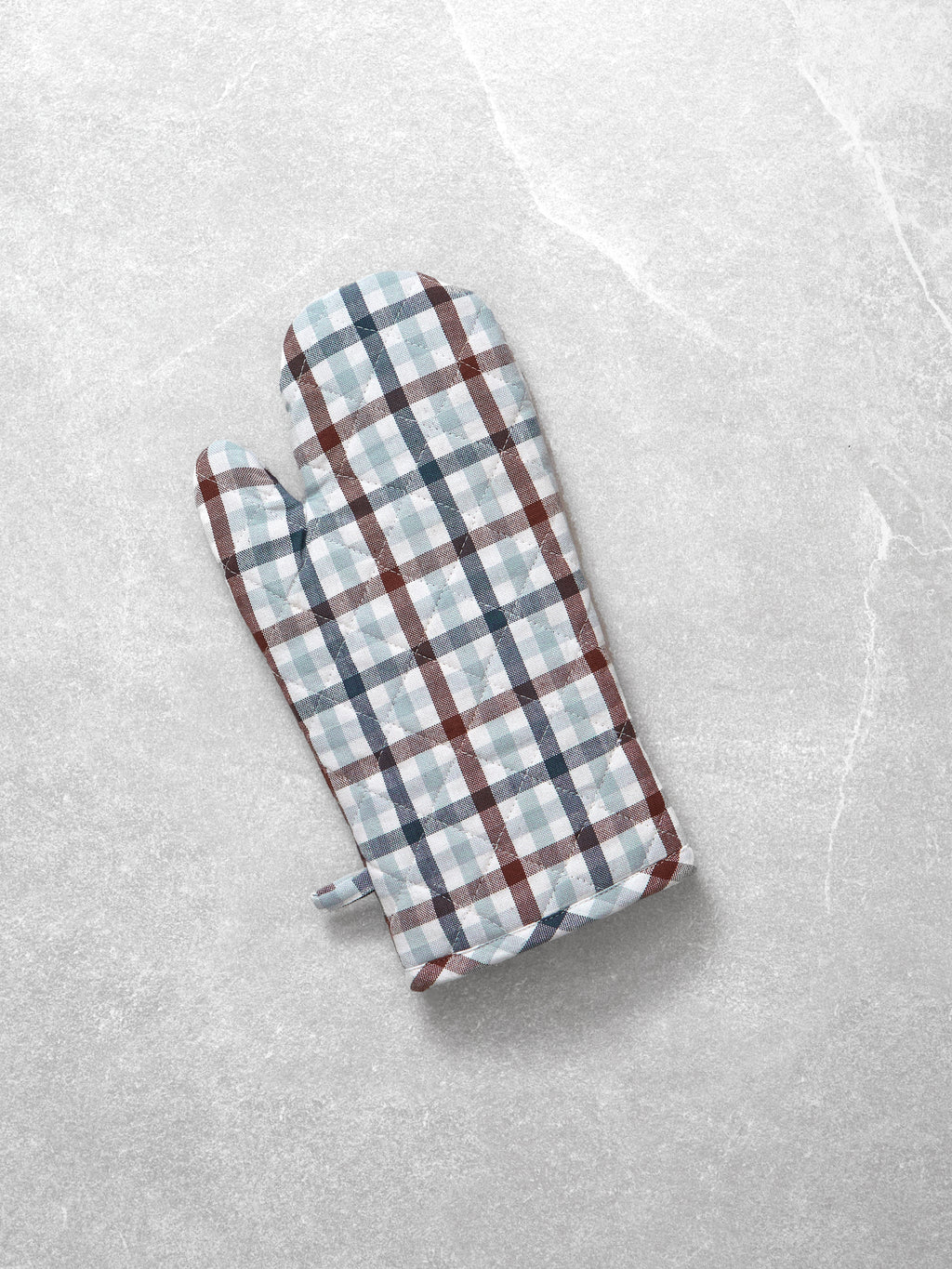 Home To Roost Single Oven Glove | Gingham-1