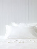 Imperial Sham Lodge Pillowcase Set | White-1