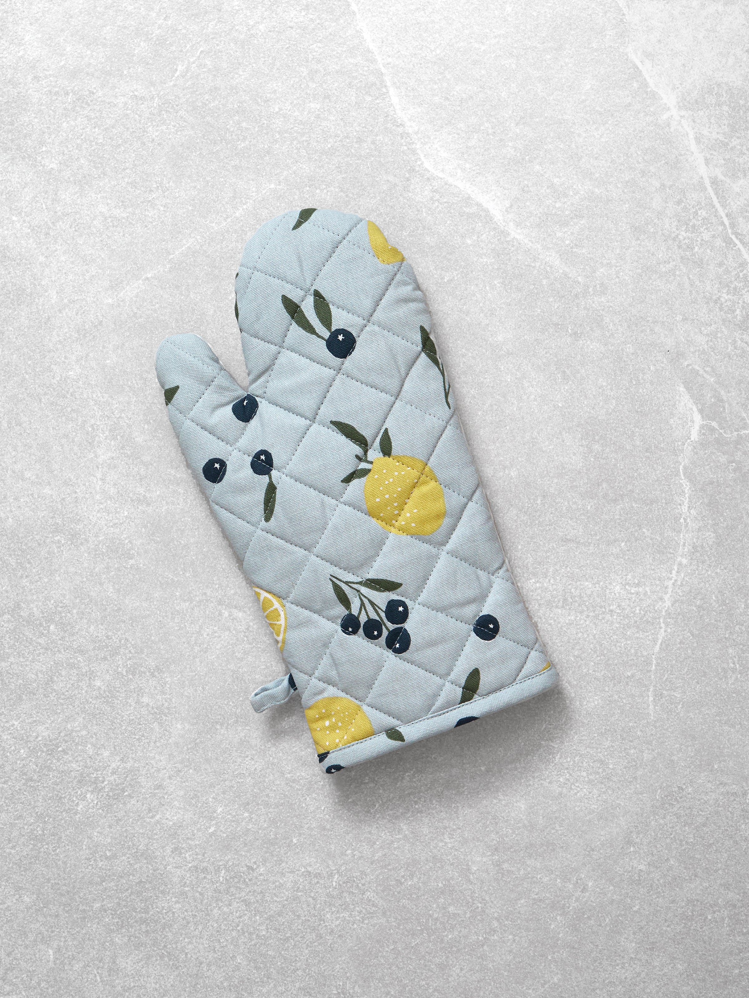 Lemon Dreams Single Oven Glove | Multi-1