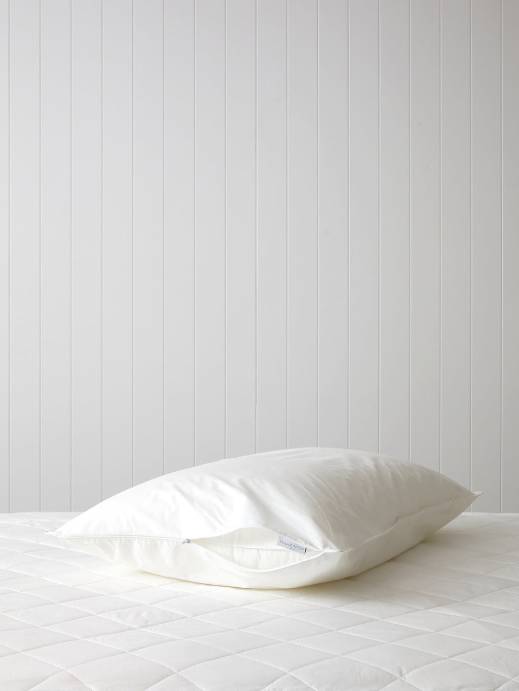 Lodge Pillow Protector | White-1