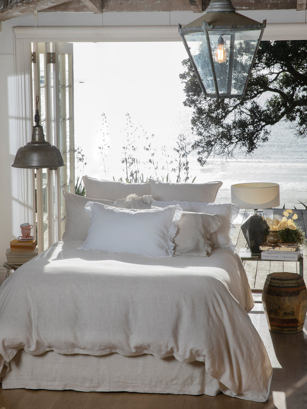Loft Linen Duvet Cover Set | Natural-5