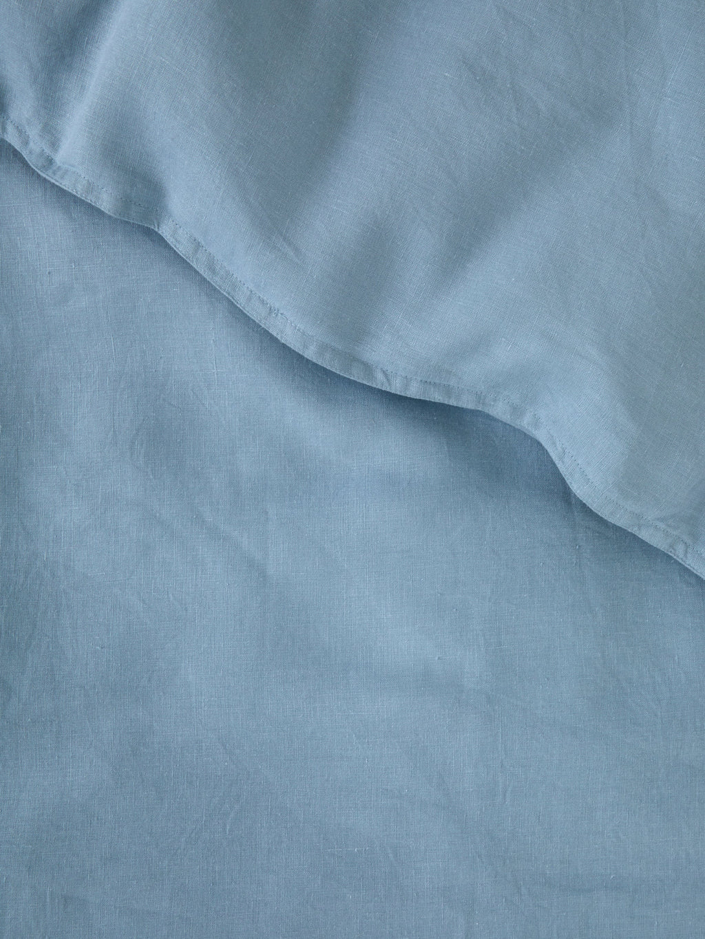 Loft Linen Duvet Cover Set in Coast Blue | Coast Blue-4