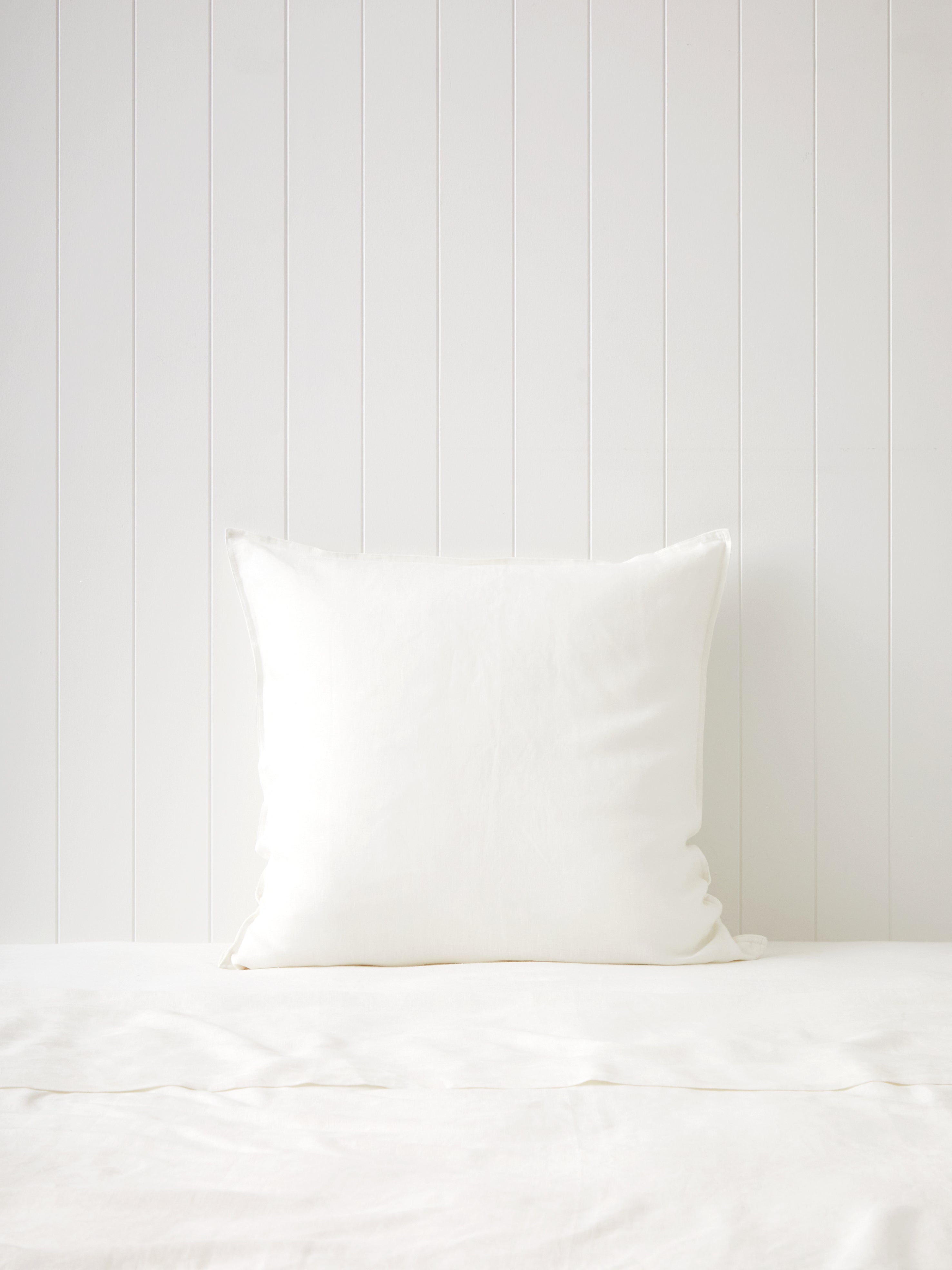 Loft Linen European Pillowcase | White-1