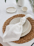 Loft Linen Napkin Set of 4 | White-1