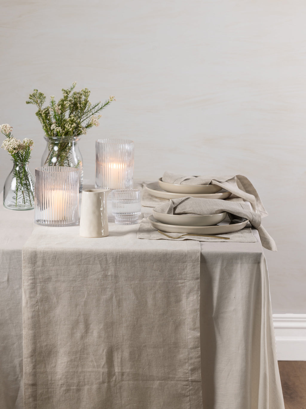 Loft Linen Tablecloth | Natural-2