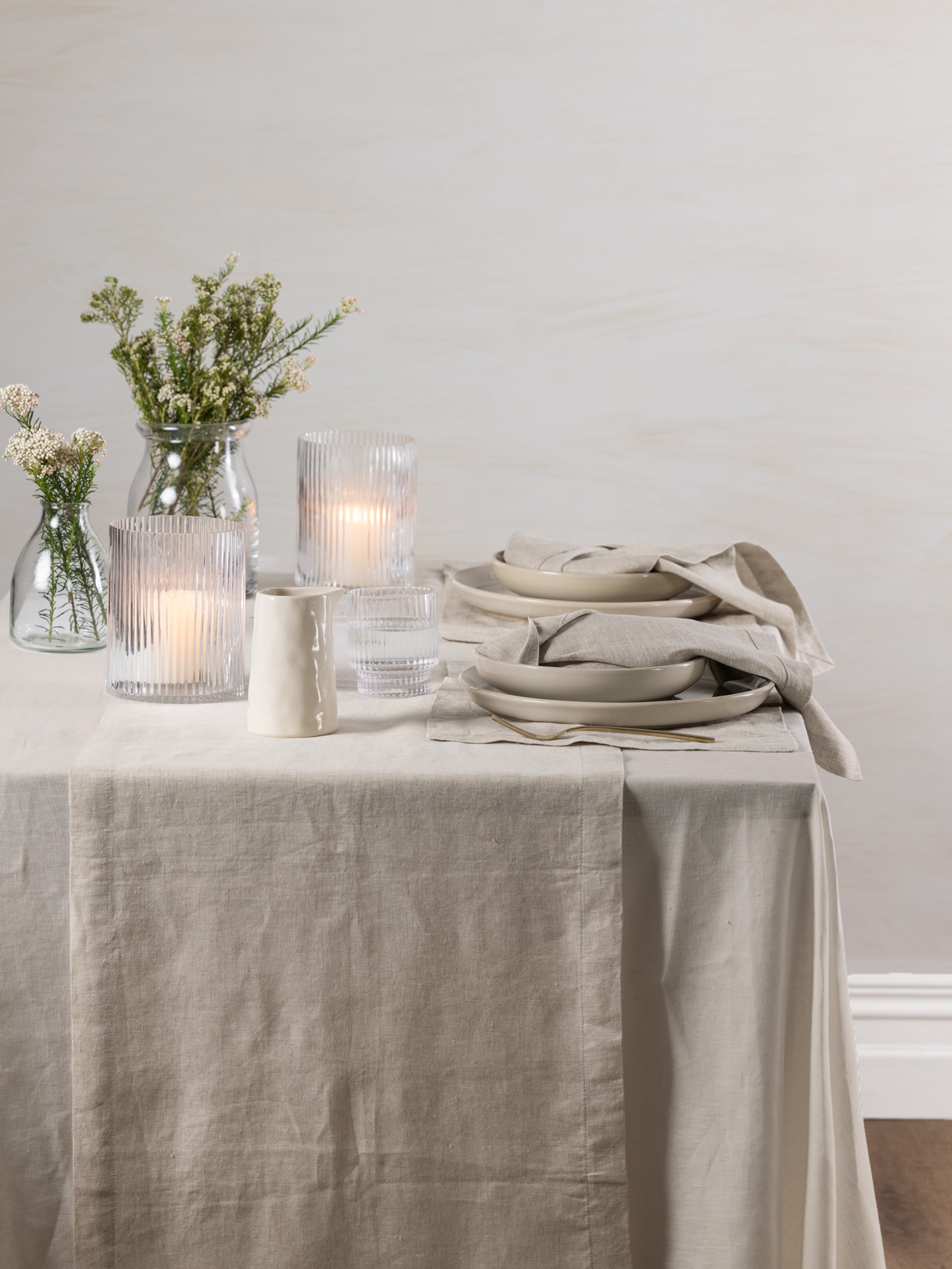 Loft Linen Tablecloth | Natural-2
