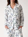 Magalie PJ Shirt | Blue Floral-1