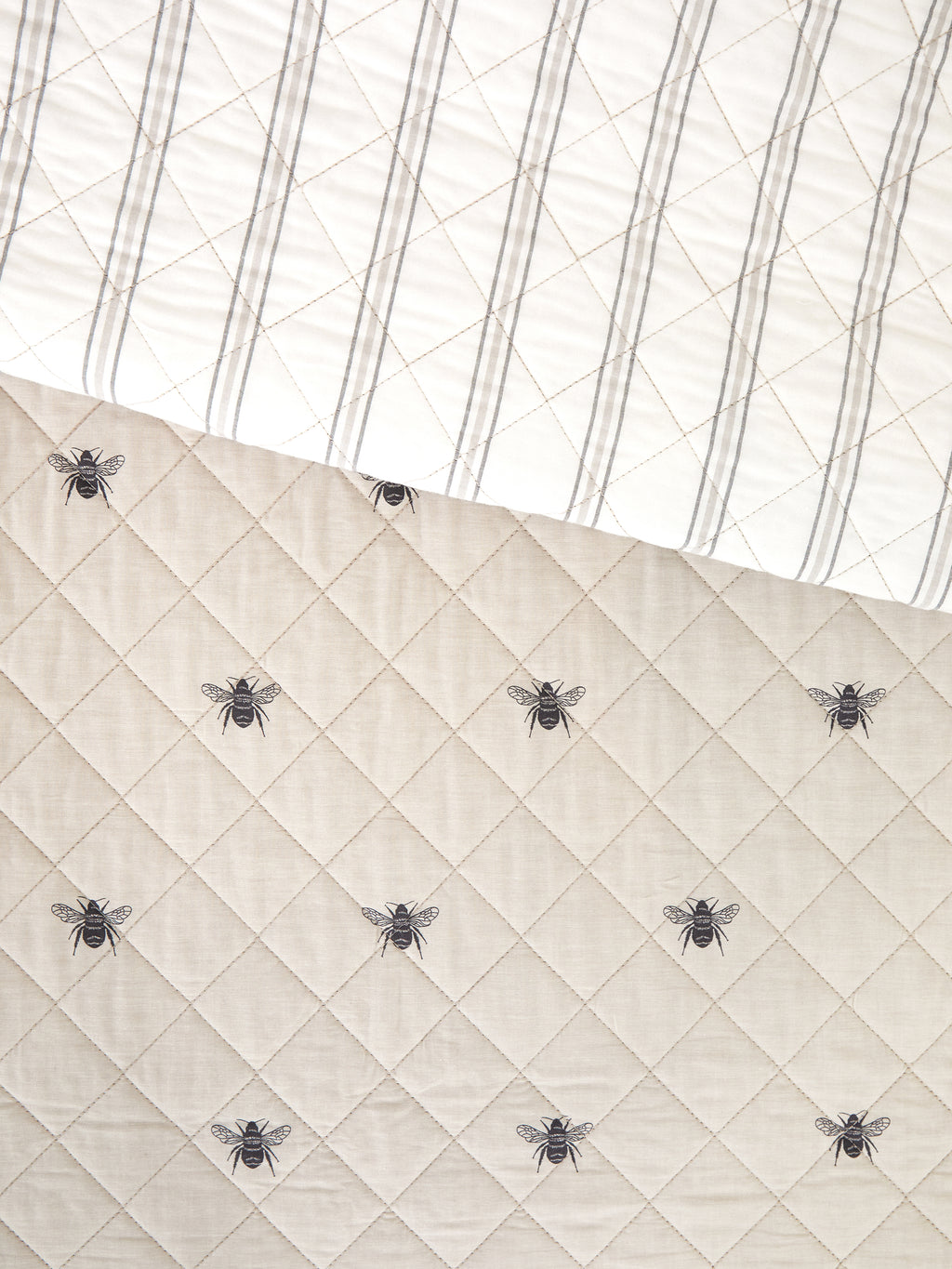 Meant to Bee Quilt | Natural-4