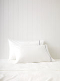 Monarch Standard Pillowcase Set | Grey White-1