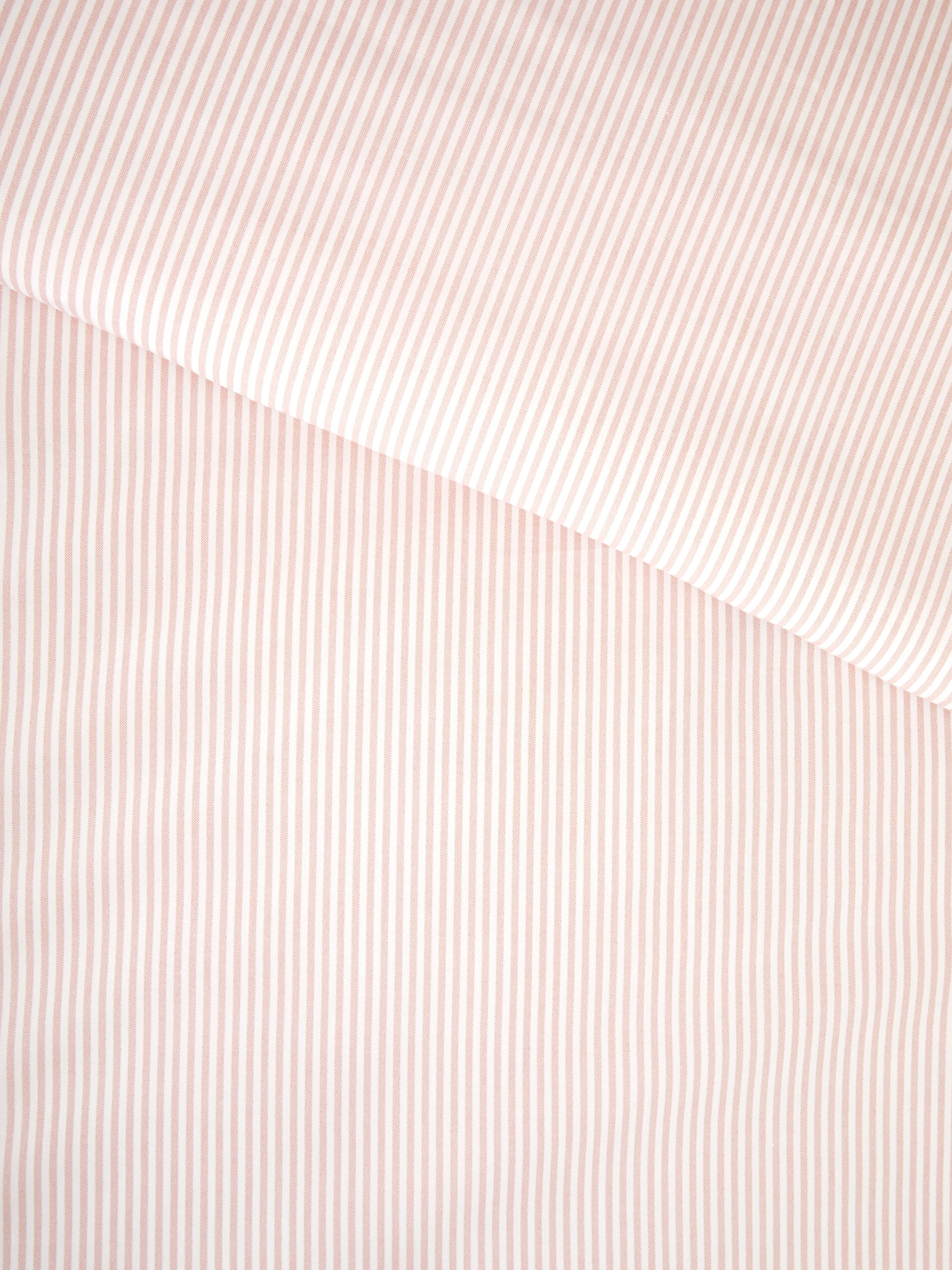 Purity Organic Cotton Duvet Cover Set | Pink Stripe-4