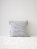 Purity Organic Cotton European Pillowcase | Charcoal Stripe-1