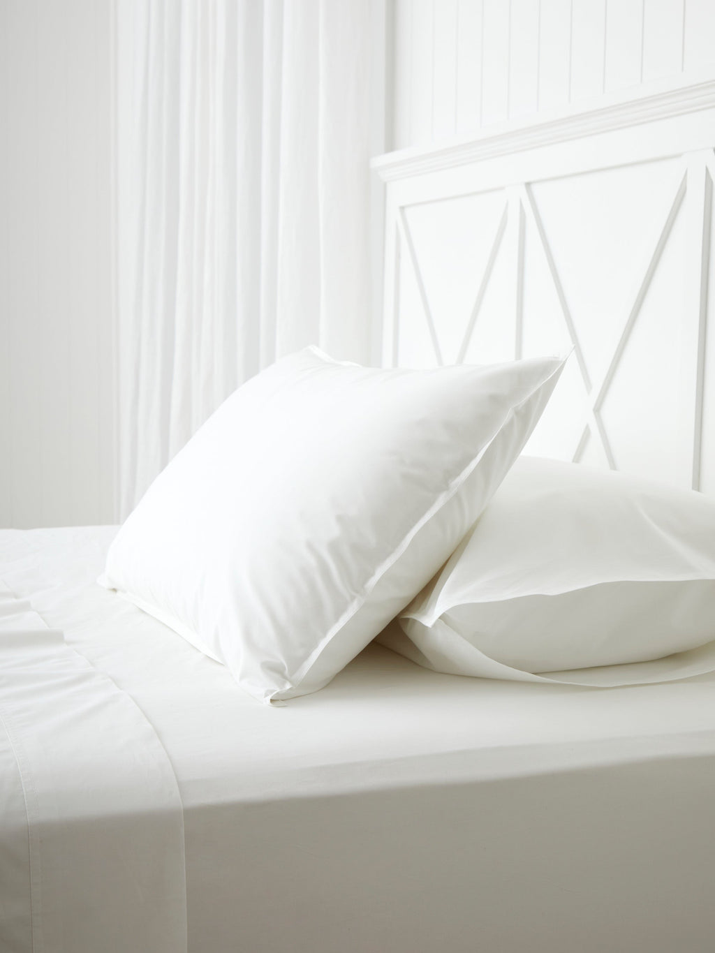 Purity Organic Cotton Sheet Set | White-1