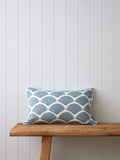 Seashell Rectangle Cushion Cover | Blue-1