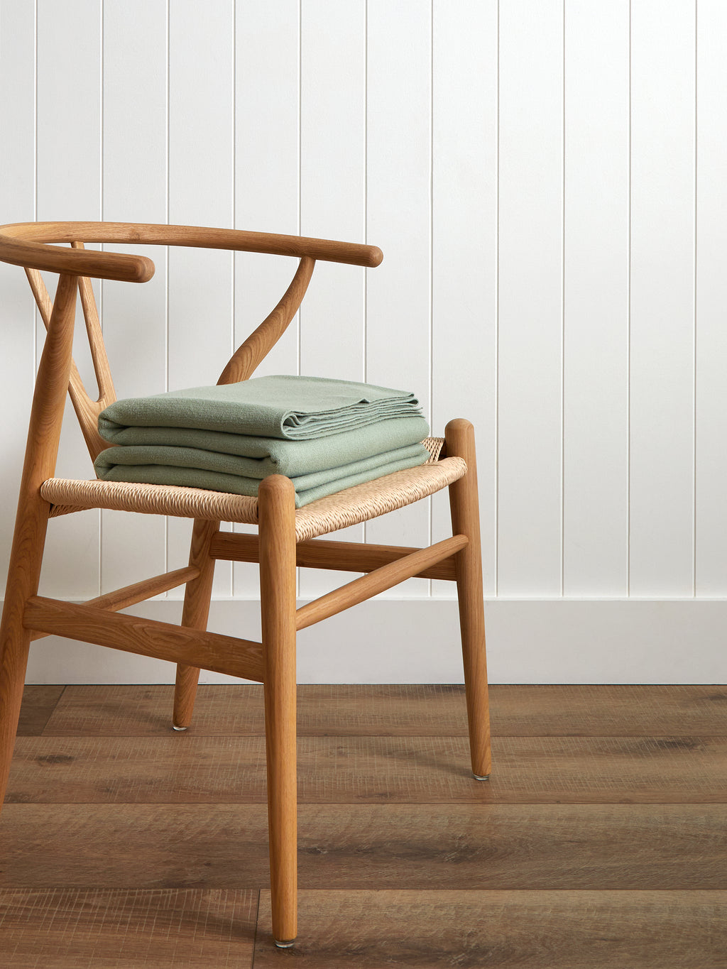 Sintra Cotton Blanket | Sage-1