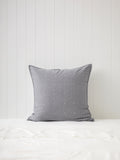 Thorndon European Pillowcase | Charcoal-1