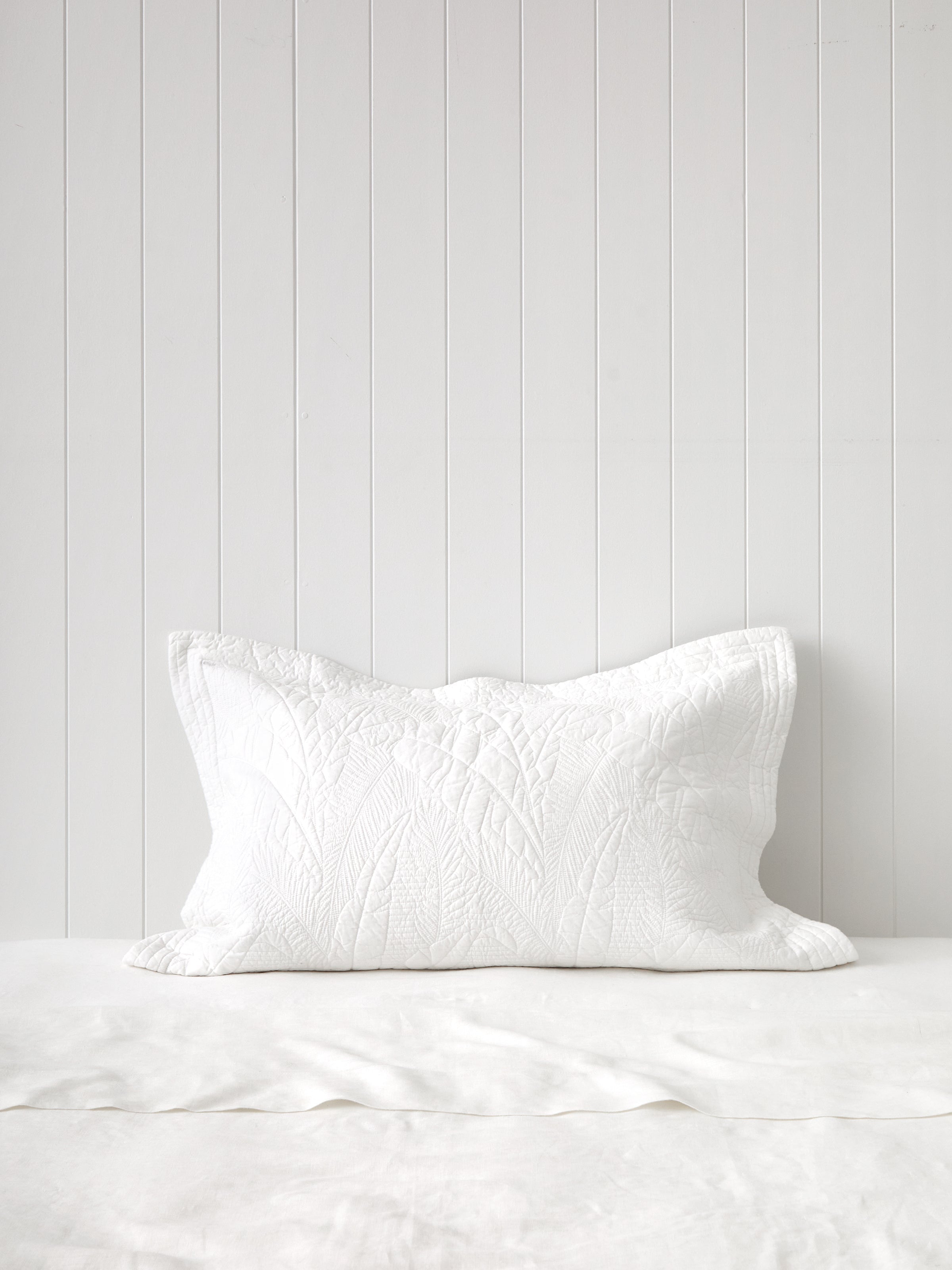 Unity Oxford Pillowcase | White-1