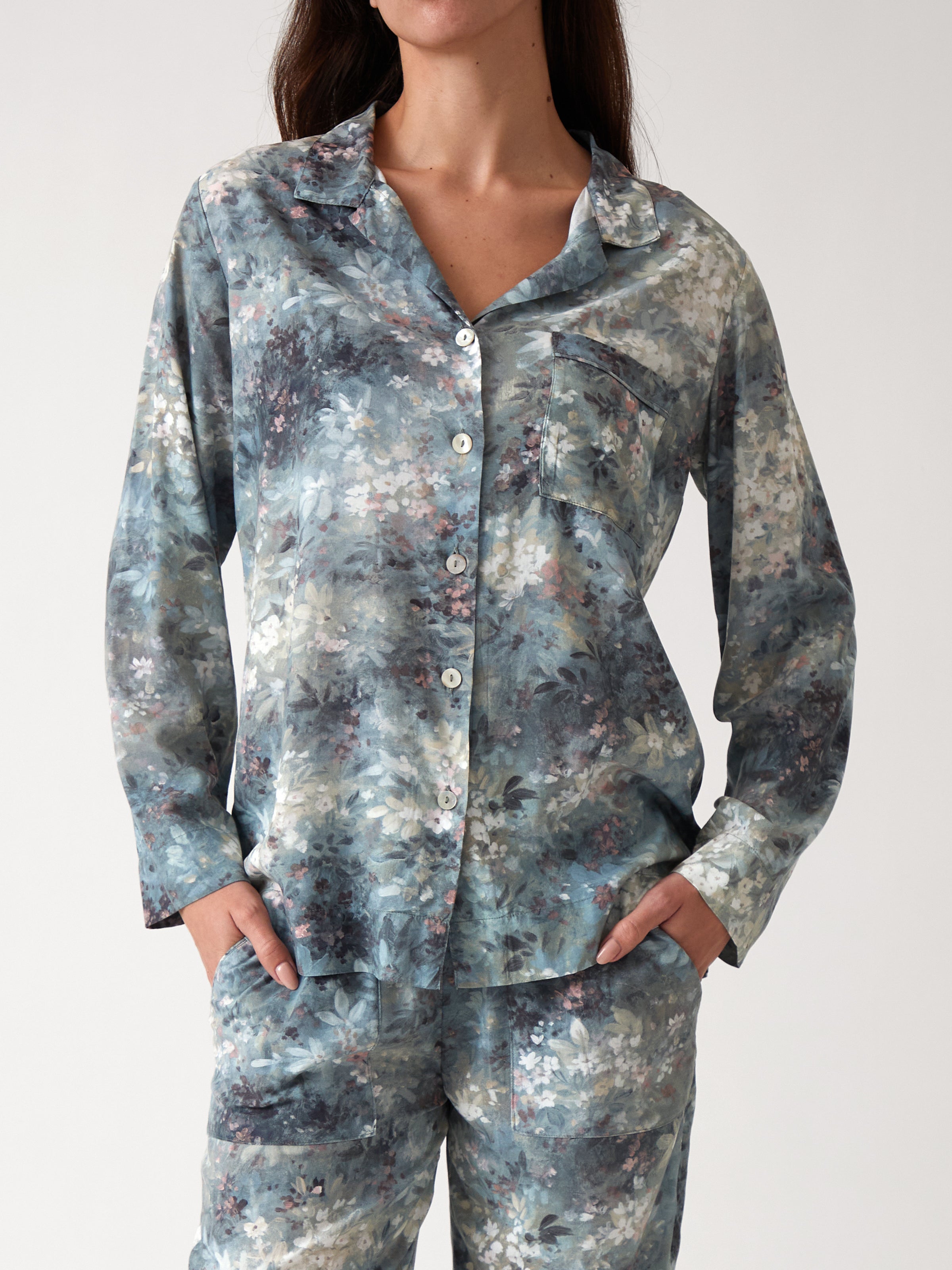 Valentina PJ Shirt | Floral-1